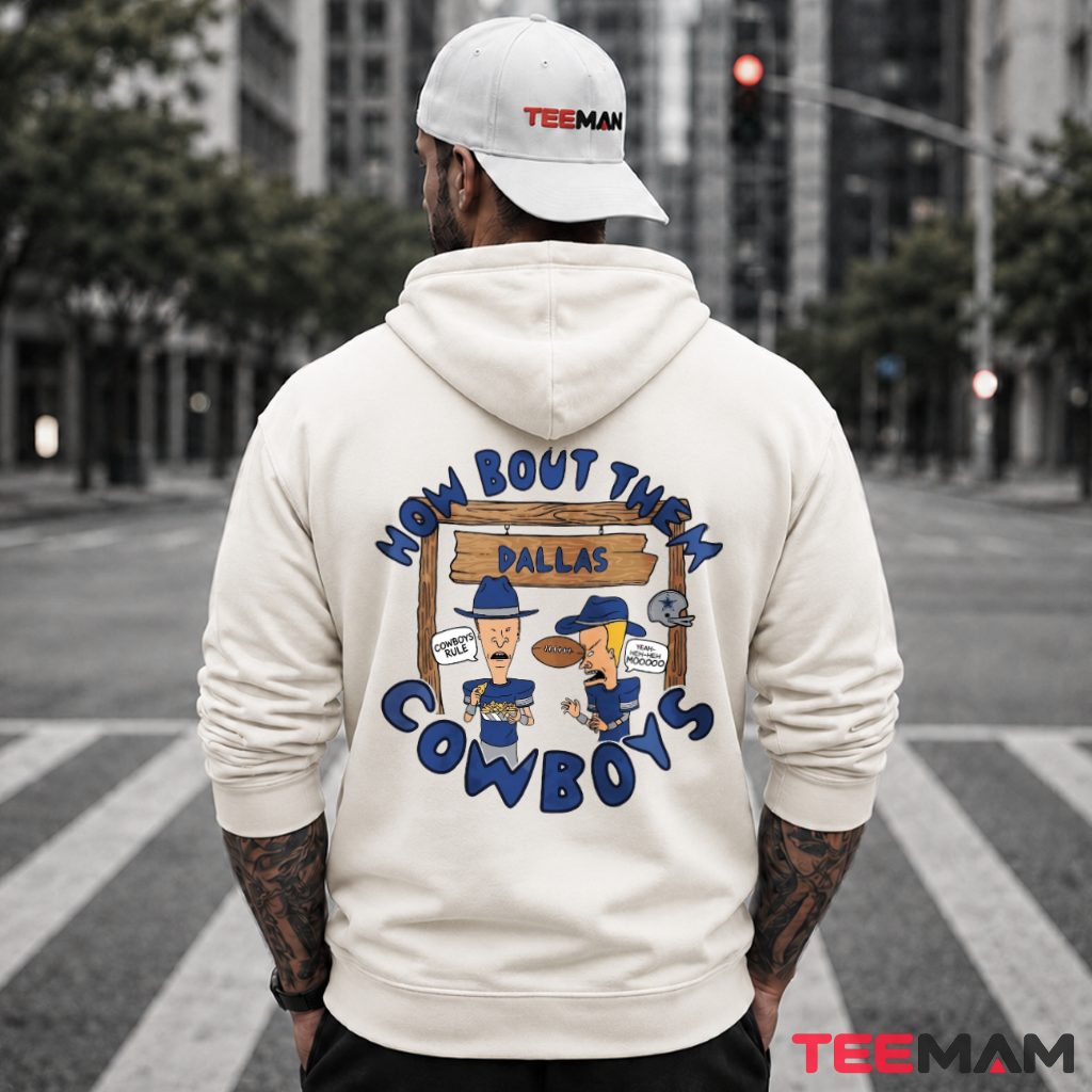 Dallas Cowboys Beavis Butthead Football Hoodie Dallas Cowboys Beavis Butthead Football Hoodie