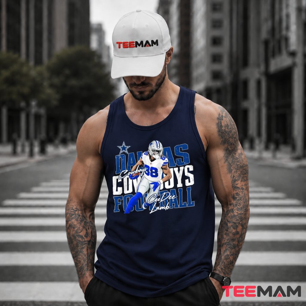 Dallas Cowboys CeeDee Lamb Legendary Football Player Tank Top Dallas Cowboys CeeDee Lamb Legendary Football Player Tank Top