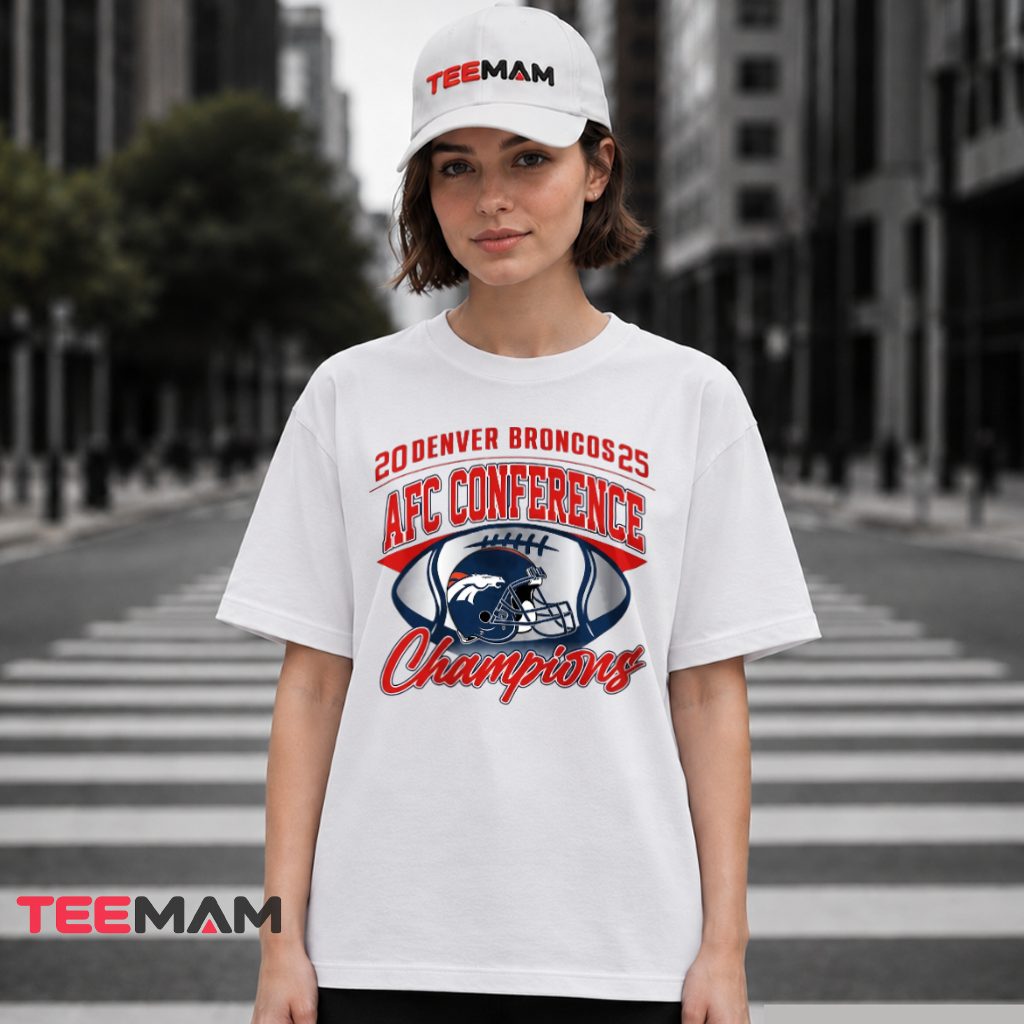 Denver Broncos Afc Champions 2025 T-Shirt