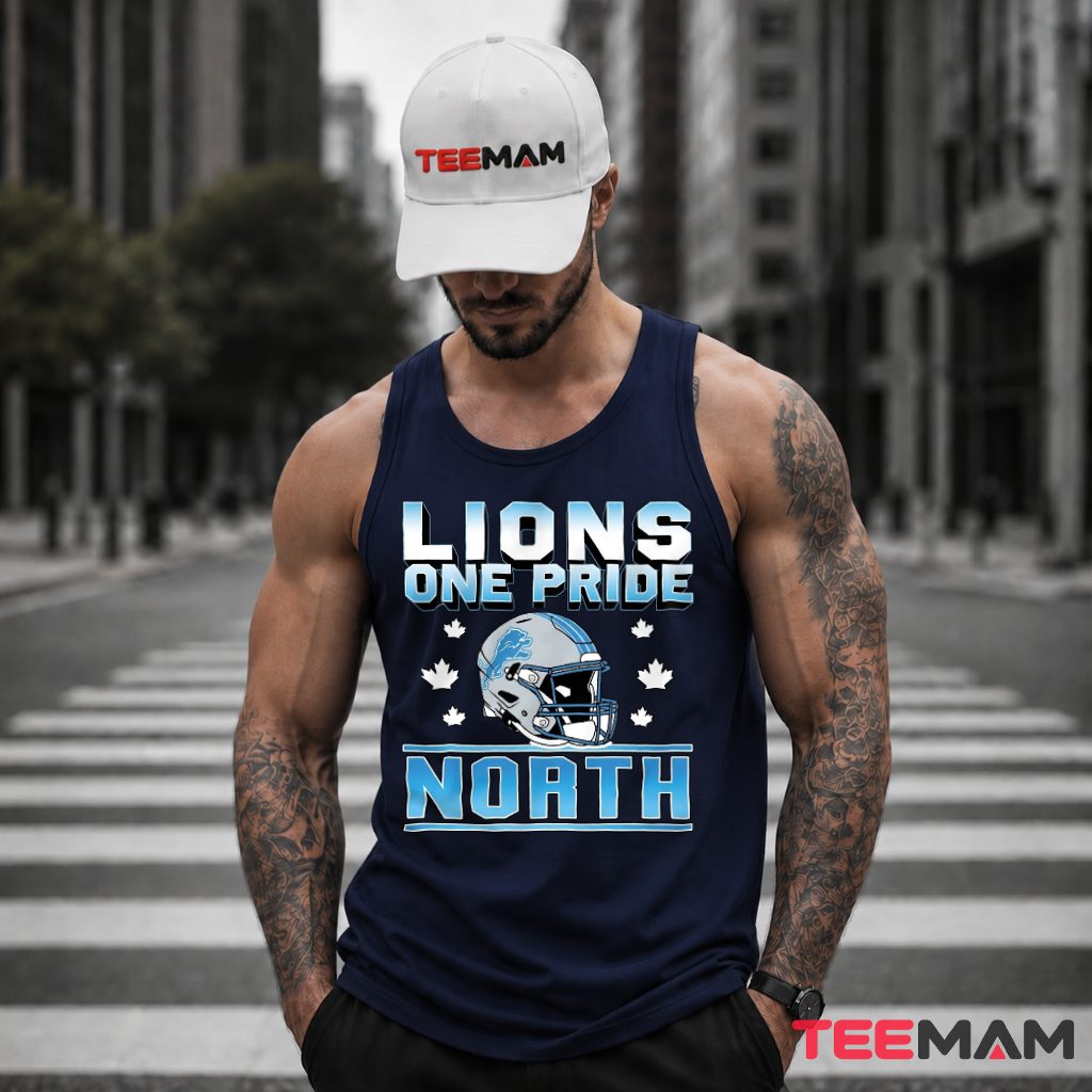 Detroit Lions One Pride North Tank Top Detroit Lions One Pride North Tank Top
