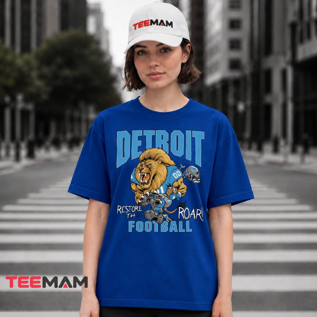 Detroit Lions Restore The Roar T-Shirt
