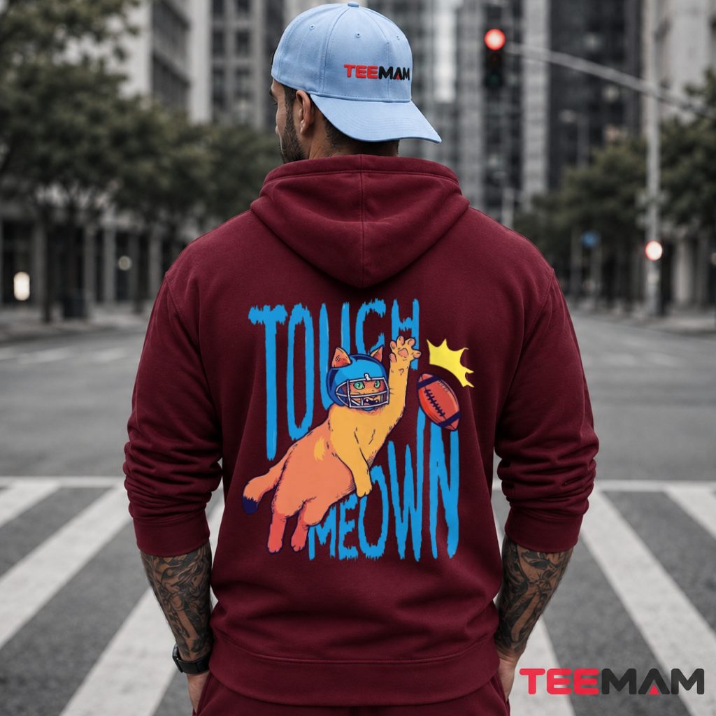 Detroit Lions Touch Meown Cat Hoodie Detroit Lions Touch Meown Cat Hoodie
