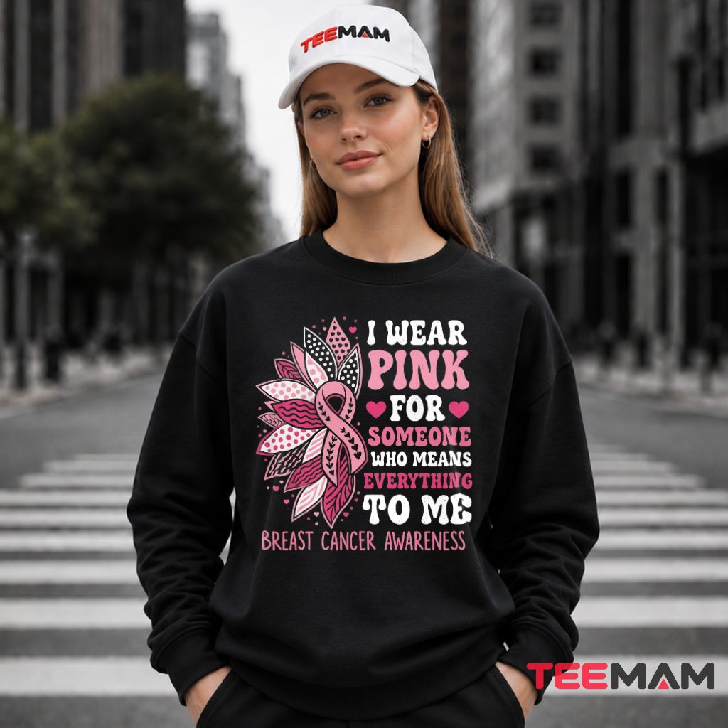 Floral Ribbon Someone Means Everything Long Sleeve Floral Ribbon Someone Means Everything Long Sleeve