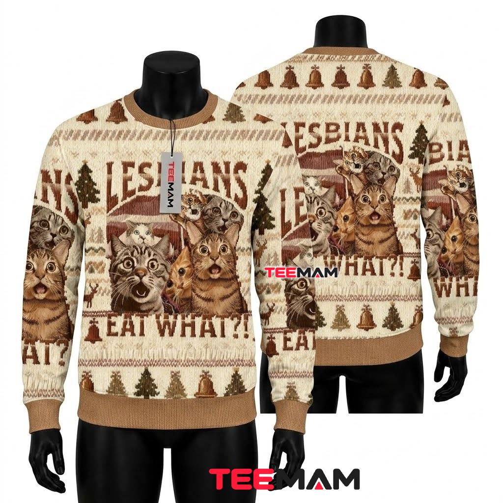Funny Raccoon Ugly Christmas Sweater Merry Hot Mess