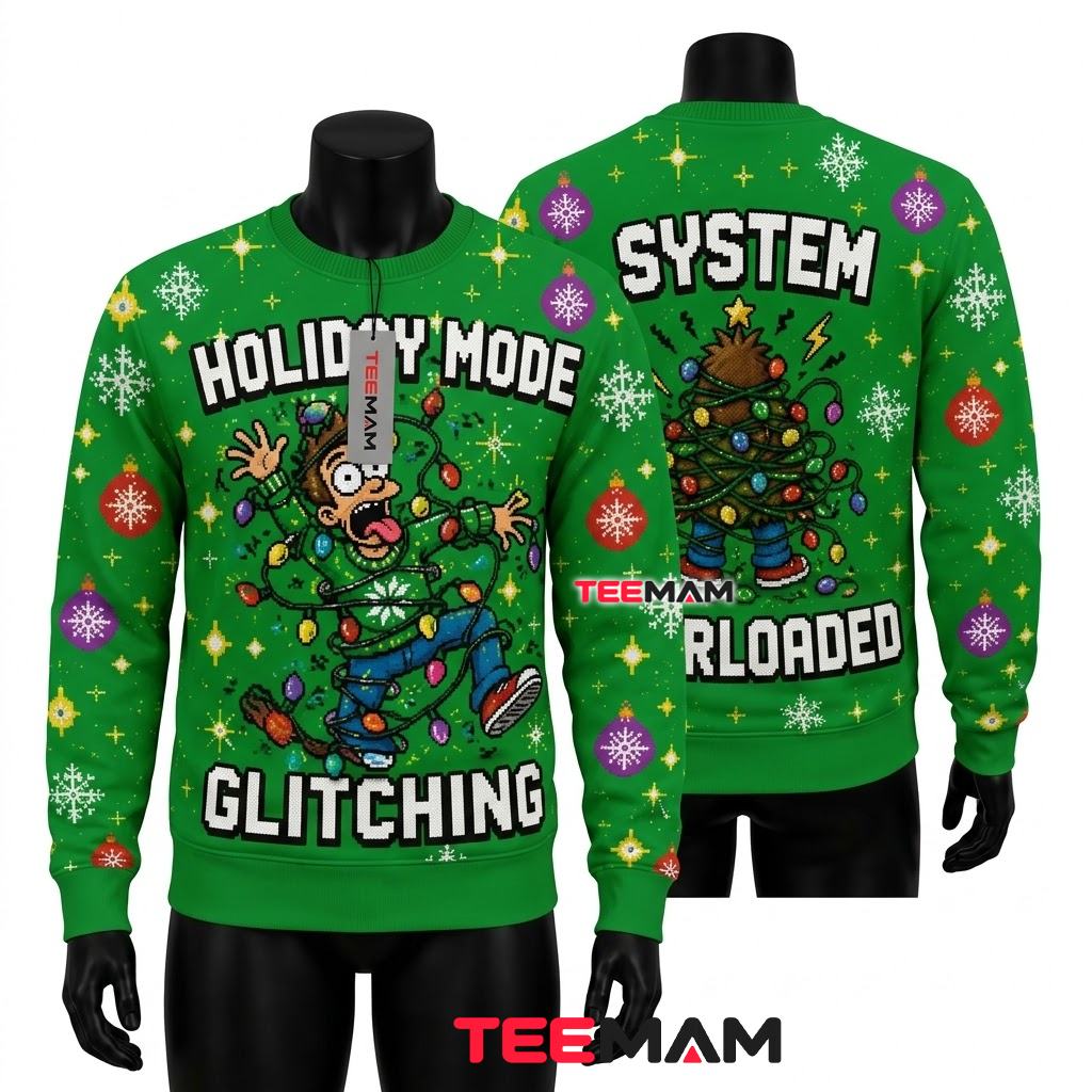 Funny Raccoon Ugly Christmas Sweater Be In Awe