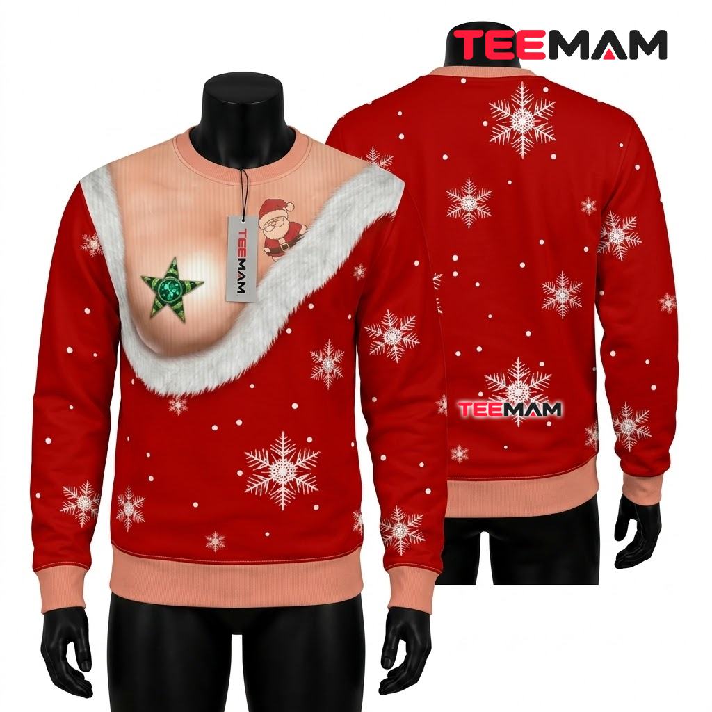 Funny Christmas Light Tangle Ugly Sweater Holiday Mode Glitching Funny Christmas Light Tangle Ugly Sweater Holiday Mode Glitching