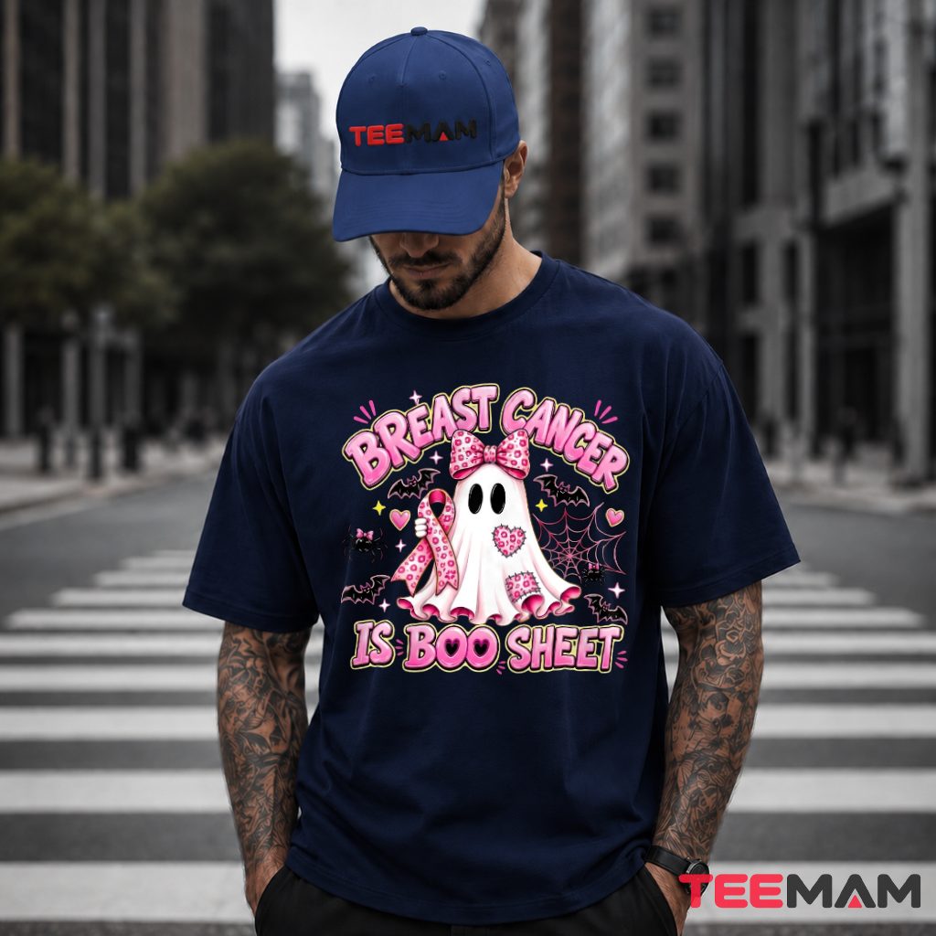 Ghost Bow Is Boo Sheet Cancer T-Shirt