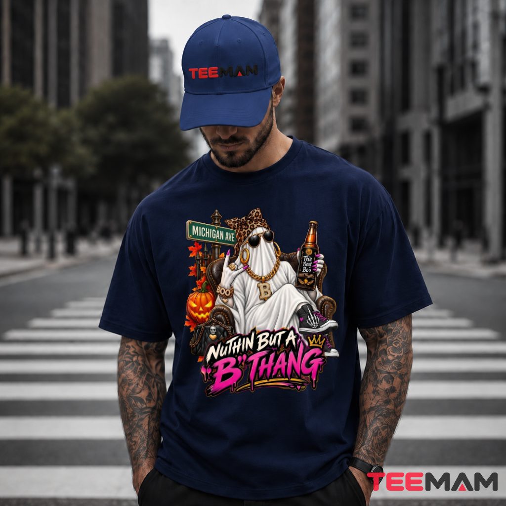 Ghost Gangster Bling Halloween T-Shirt