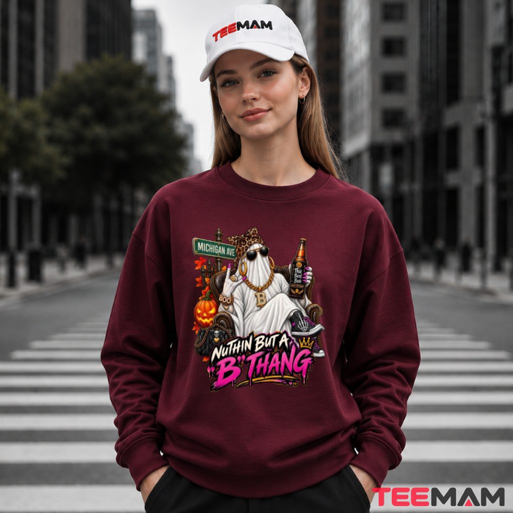 Ghost Gangster Bling Halloween Long Sleeve Ghost Gangster Bling Halloween Long Sleeve