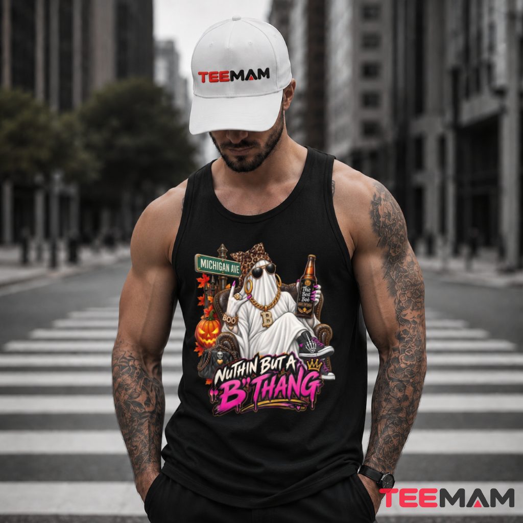 Ghost Gangster Bling Halloween Tank Top Ghost Gangster Bling Halloween Tank Top