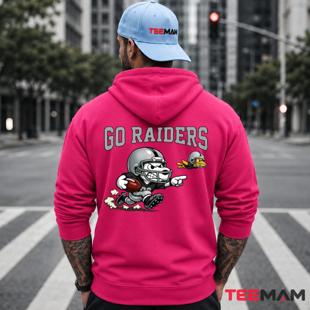 Go Raiders Snoopy Woodstock Football Hoodie Go Raiders Snoopy Woodstock Football Hoodie