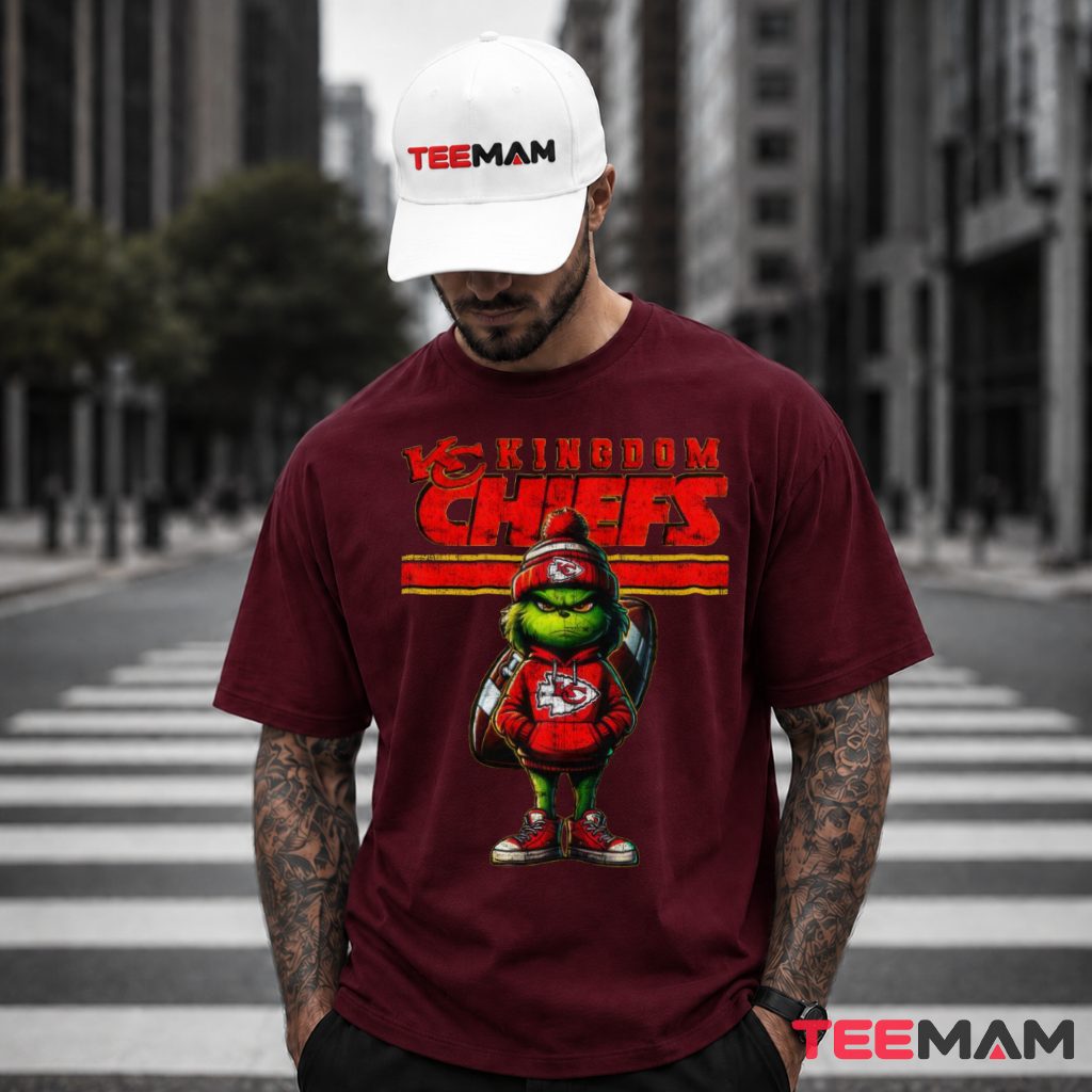 Grinch Kansas City Chiefs Kingdom T-Shirt