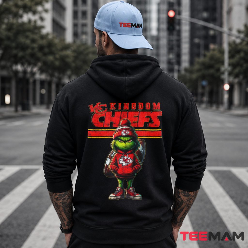 Grinch Kansas City Chiefs Kingdom Hoodie Grinch Kansas City Chiefs Kingdom Hoodie