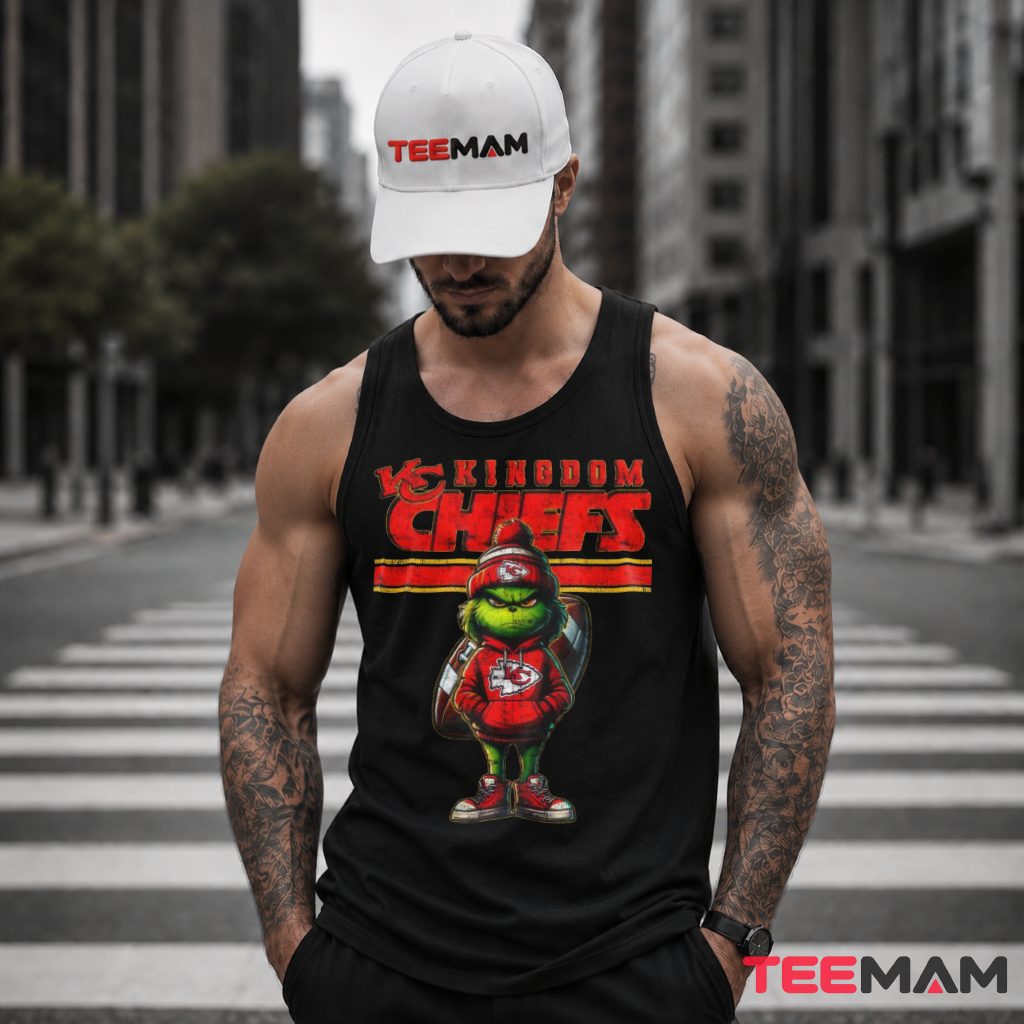 Grinch Kansas City Chiefs Kingdom Tank Top Grinch Kansas City Chiefs Kingdom Tank Top