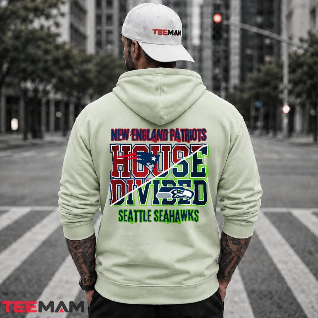 House Divided Patriots Seahawks Hoodie House Divided Patriots Seahawks Hoodie