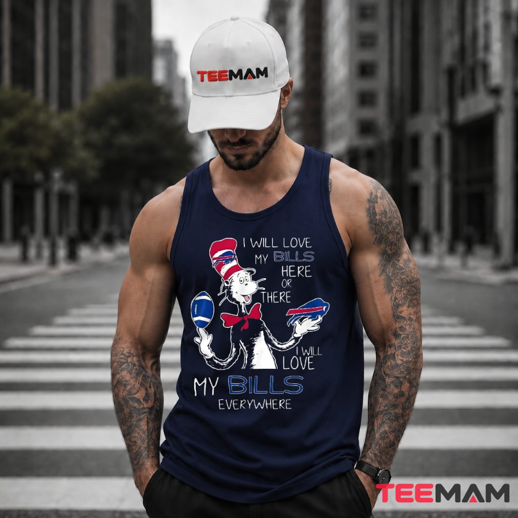 I Will Love My Bills Everywhere Cat Tank Top I Will Love My Bills Everywhere Cat Tank Top