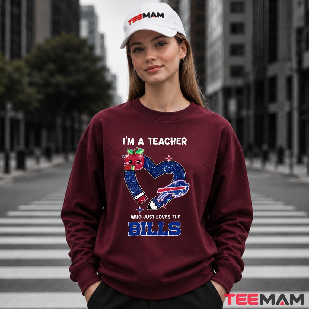 Im A Teacher Who Loves Buffalo Bills Long Sleeve Im A Teacher Who Loves Buffalo Bills Long Sleeve
