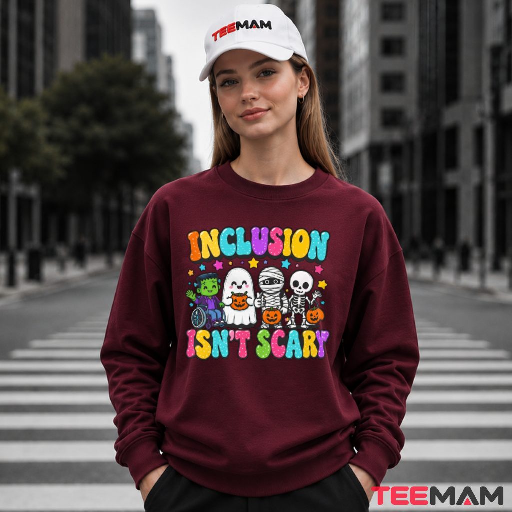 Inclusion Isn't Scary Halloween Long Sleeve Inclusion Isn't Scary Halloween Long Sleeve