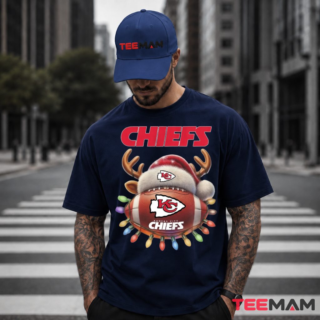 Kansas City Chiefs Floral Skull Typography Shirt
