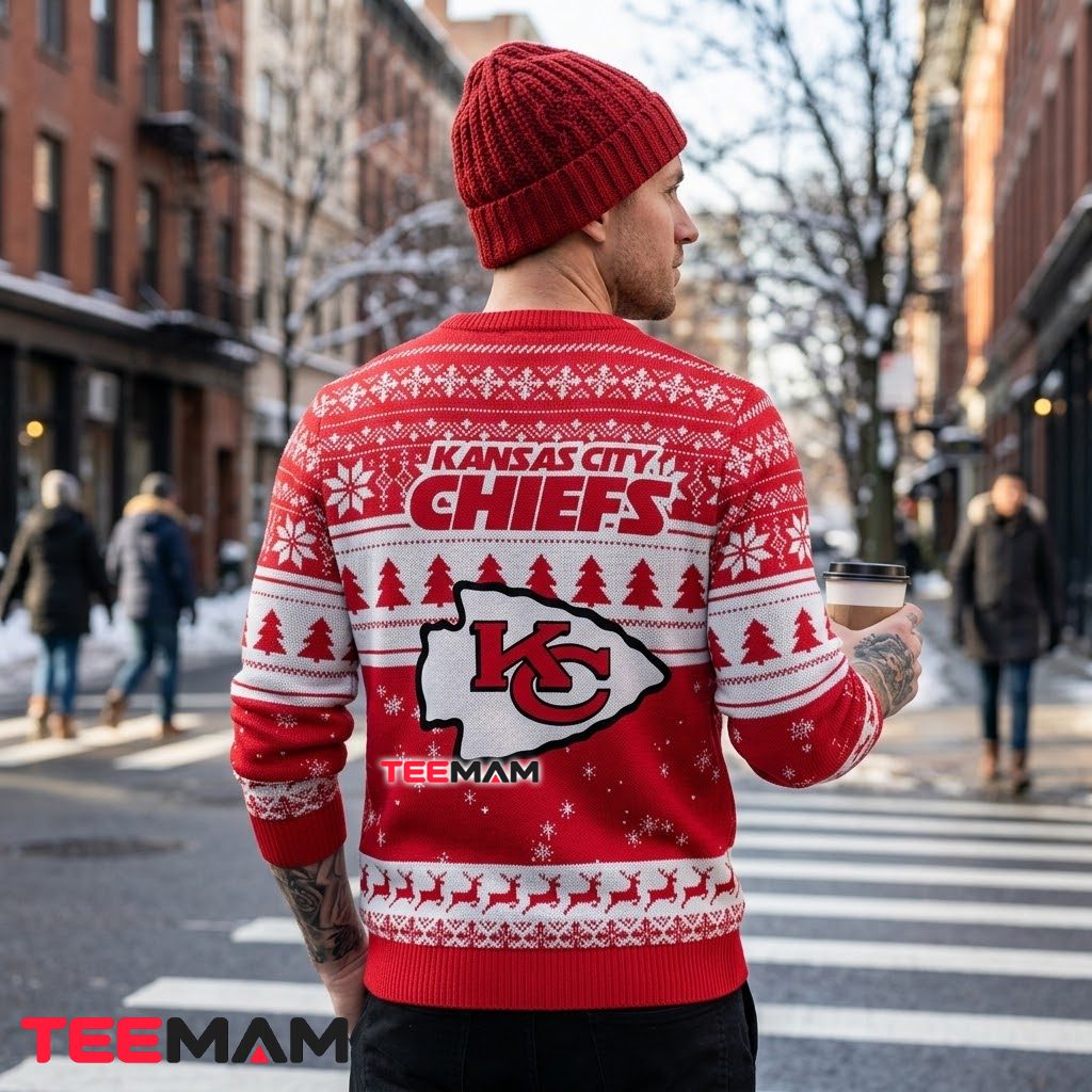 Kansas City Chiefs Ugly Christmas Sweater Grinch Hoodie Football Design Version 3 Kansas City Chiefs Ugly Christmas Sweater Grinch Hoodie Football Design Version 3