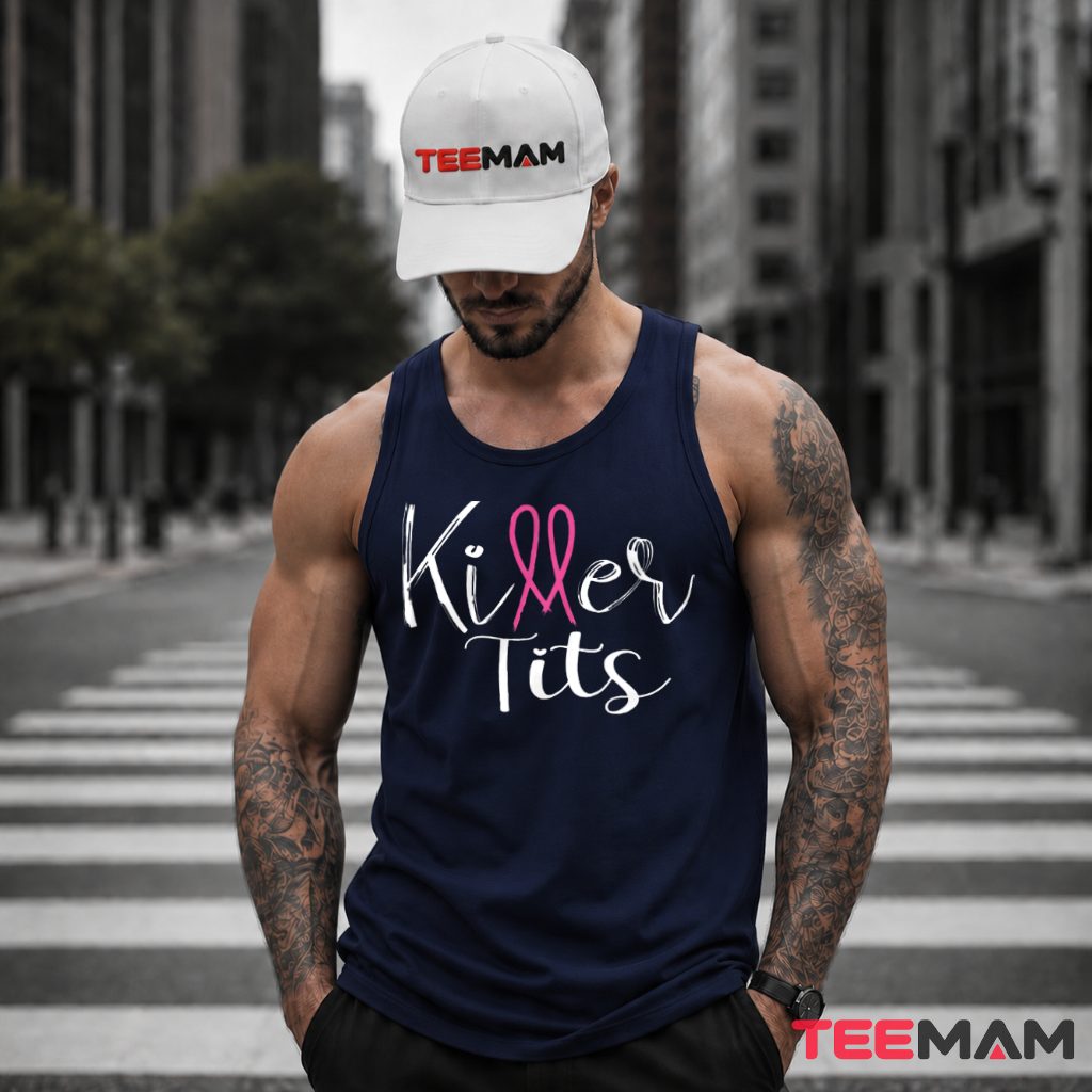Killer Tits Pink Ribbon Awareness Tank Top Killer Tits Pink Ribbon Awareness Tank Top