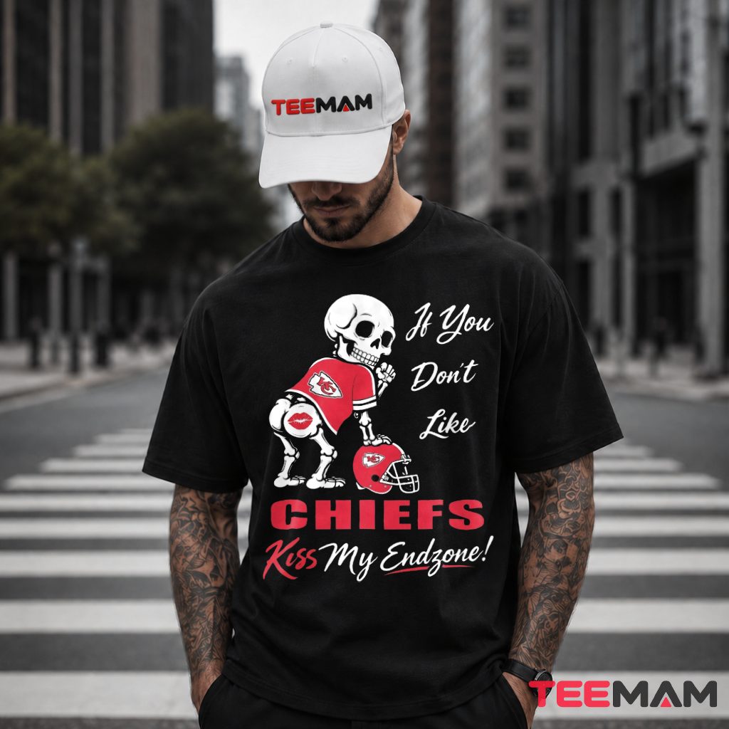 Kiss My Endzone Kansas City Chiefs T-Shirt