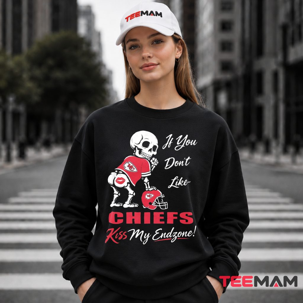 Kiss My Endzone Kansas City Chiefs Long Sleeve Kiss My Endzone Kansas City Chiefs Long Sleeve