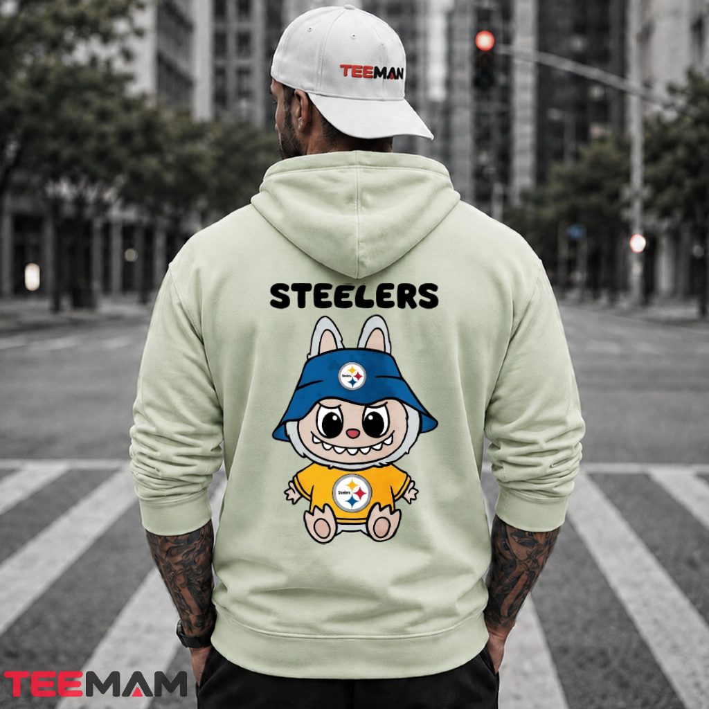 Labubu Steelers Bucket Hat Fan Hoodie Labubu Steelers Bucket Hat Fan Hoodie