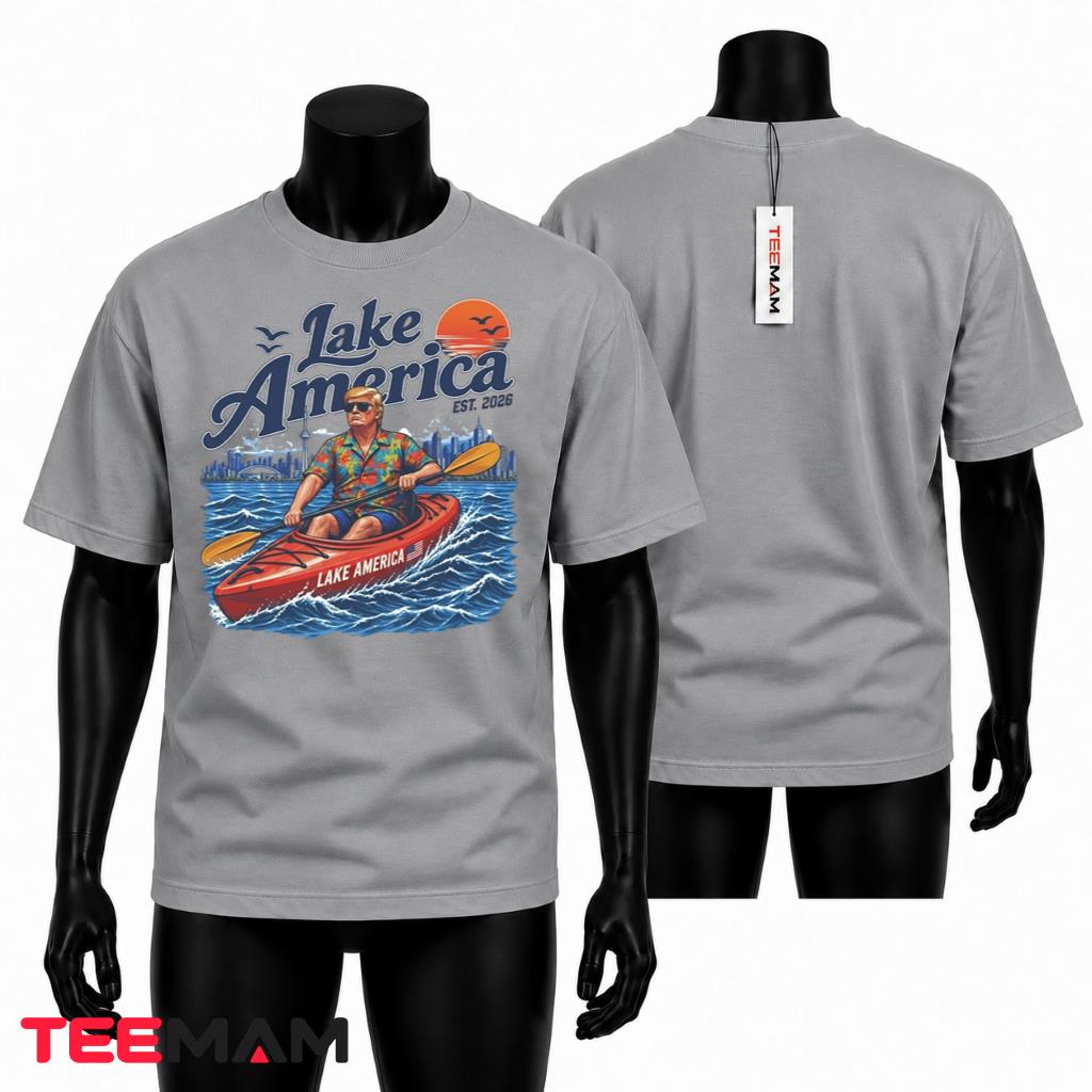 Lake America T-Shirt Kayak Est 2026 Funny Toronto