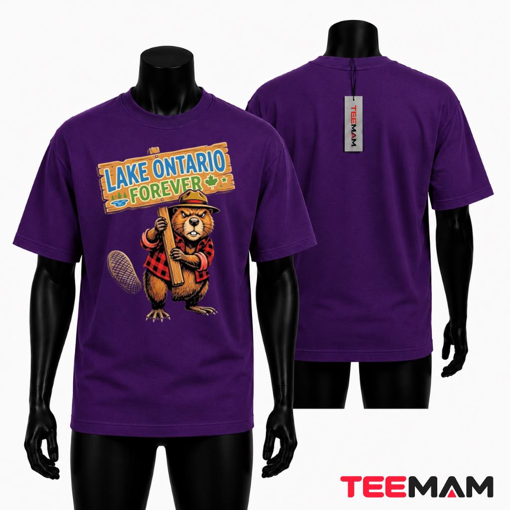 Lake Ontario Forever T-Shirt Beaver Ranger Canada