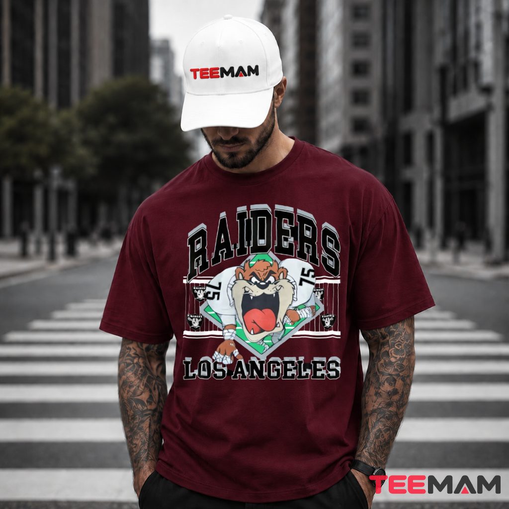 Los Angeles Raiders Taz Football T-Shirt