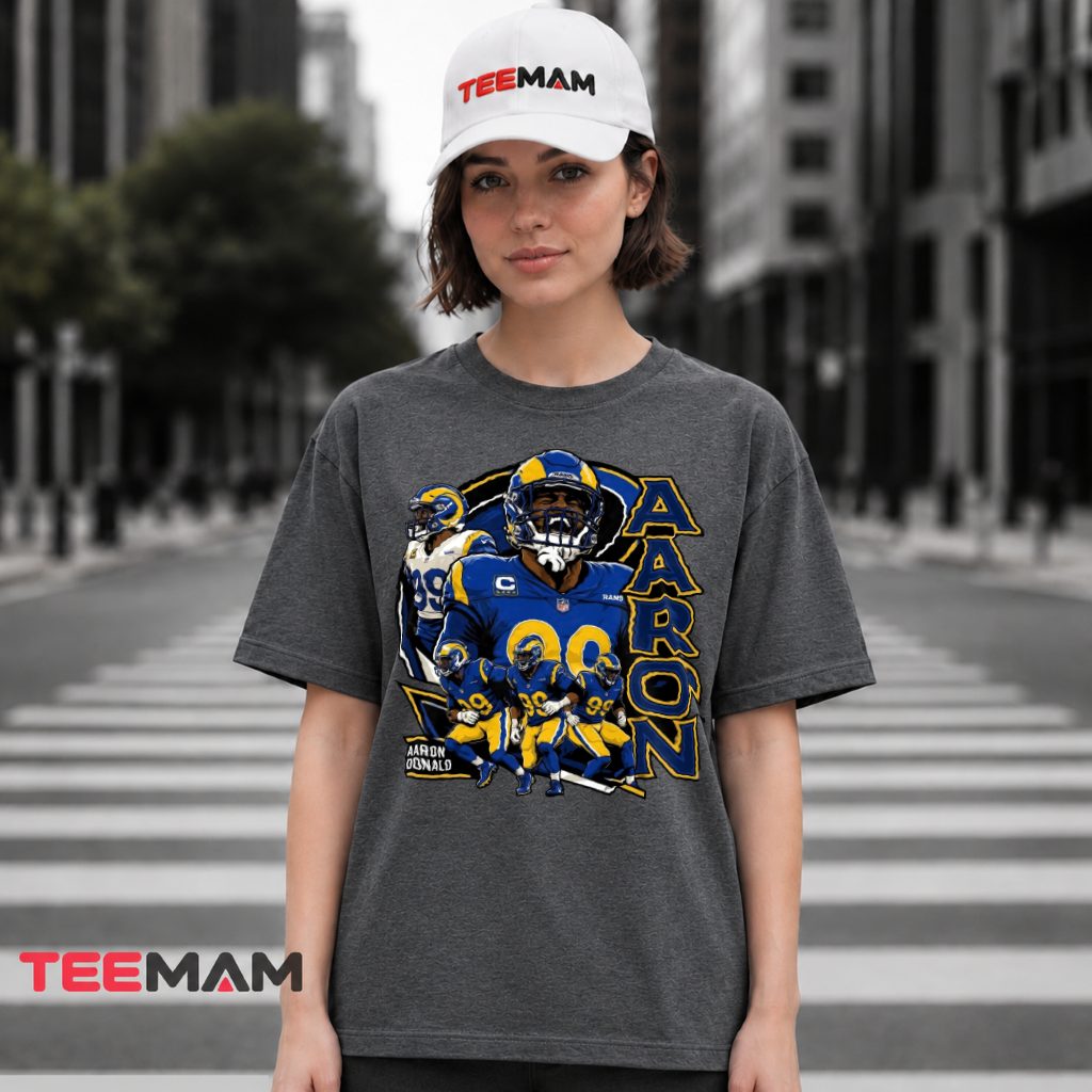 Los Angeles Rams Aaron Donald Player Number 99 T-Shirt