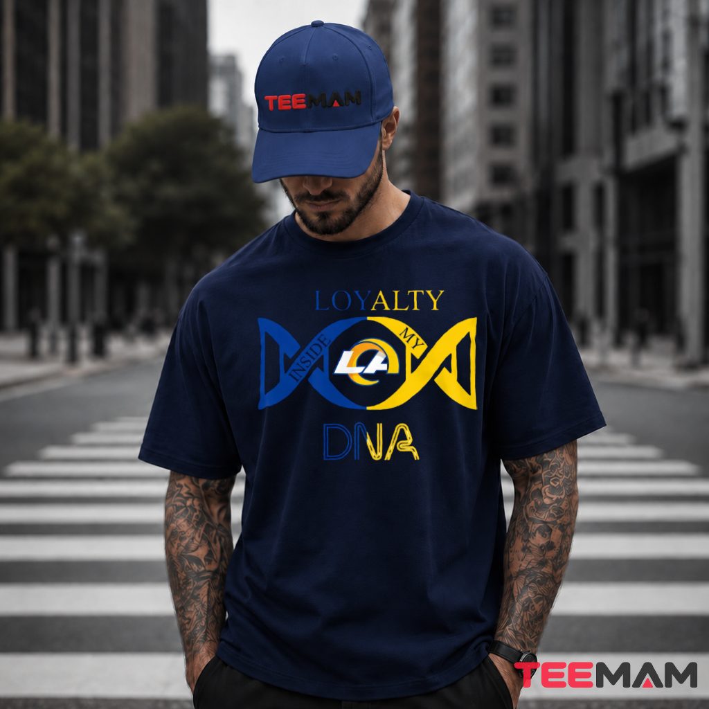 Los Angeles Rams DNA Loyalty Logo T-Shirt