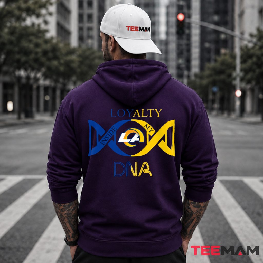 Los Angeles Rams DNA Loyalty Logo Hoodie Los Angeles Rams DNA Loyalty Logo Hoodie