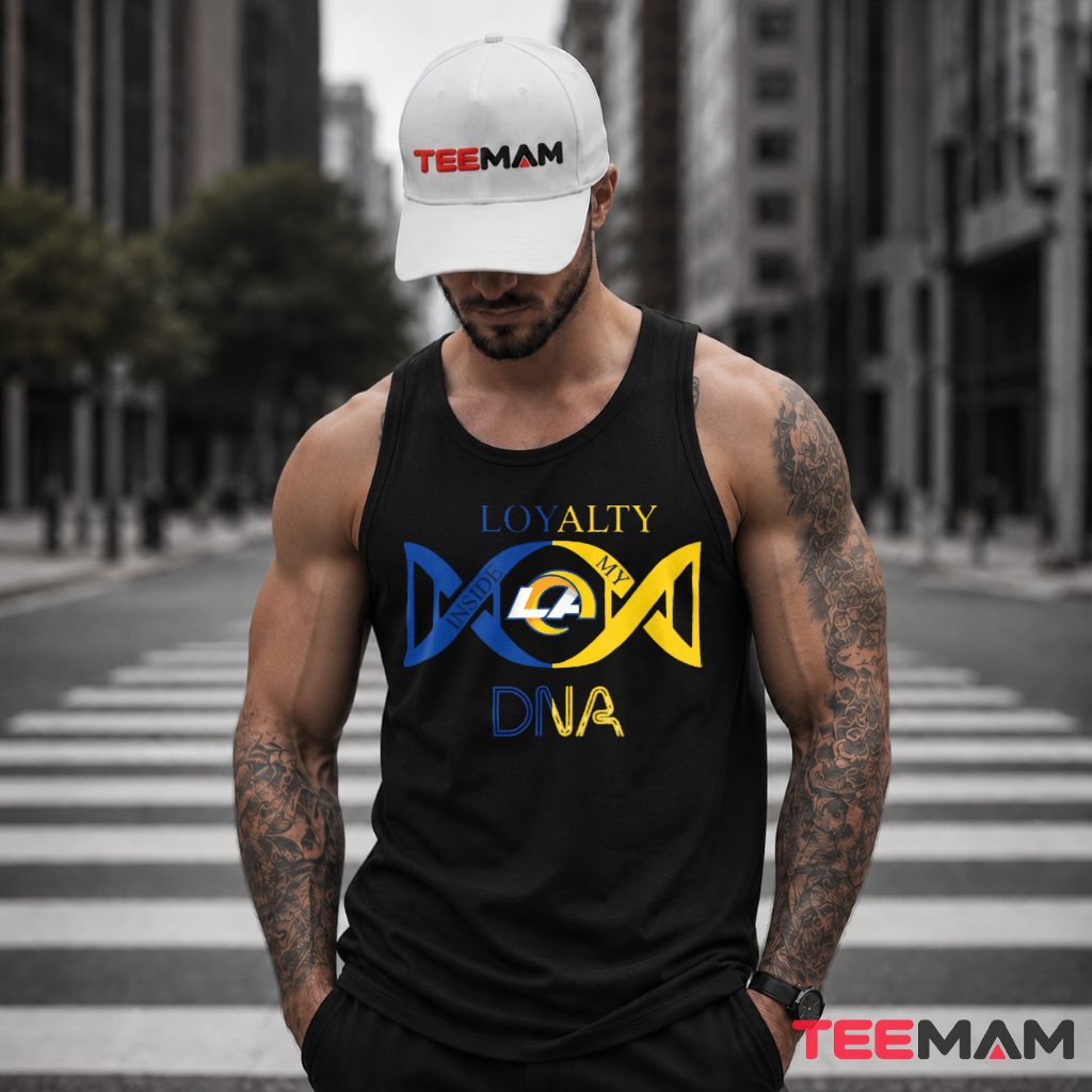 Los Angeles Rams DNA Loyalty Logo Tank Top Los Angeles Rams DNA Loyalty Logo Tank Top