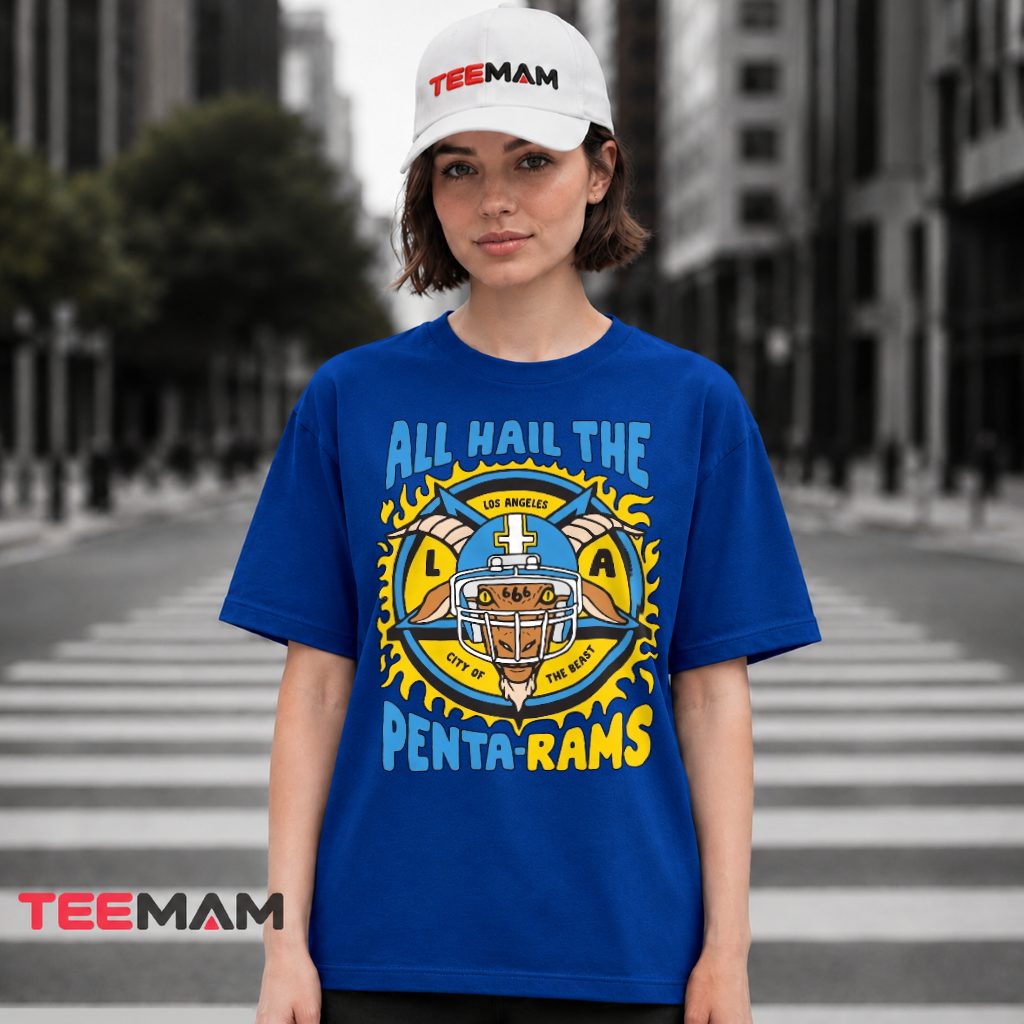 Los Angeles Rams Jesus Faith Football Cross Shirt