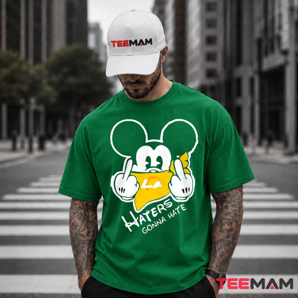 Los Angeles Rams Mickey Mouse Haters Gonna Hate T-Shirt