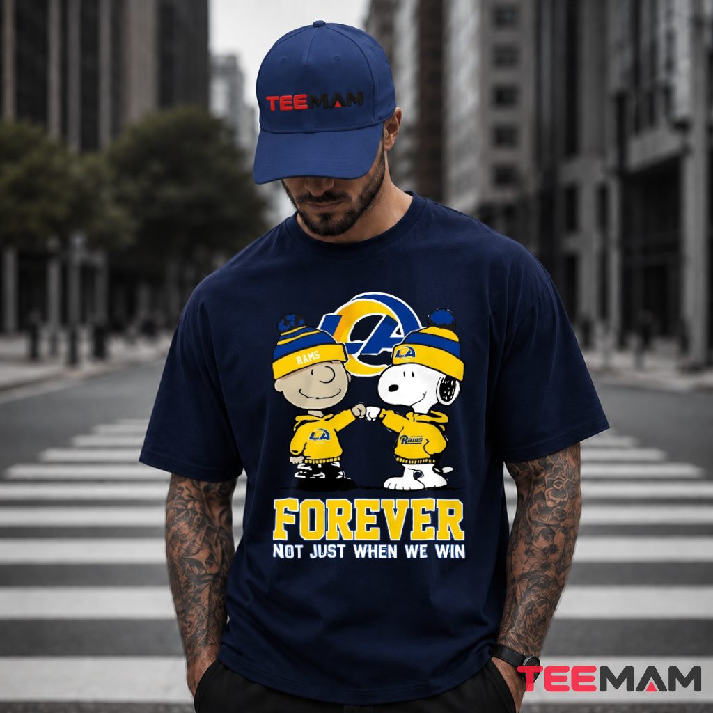 Los Angeles Rams Snoopy Forever T-Shirt