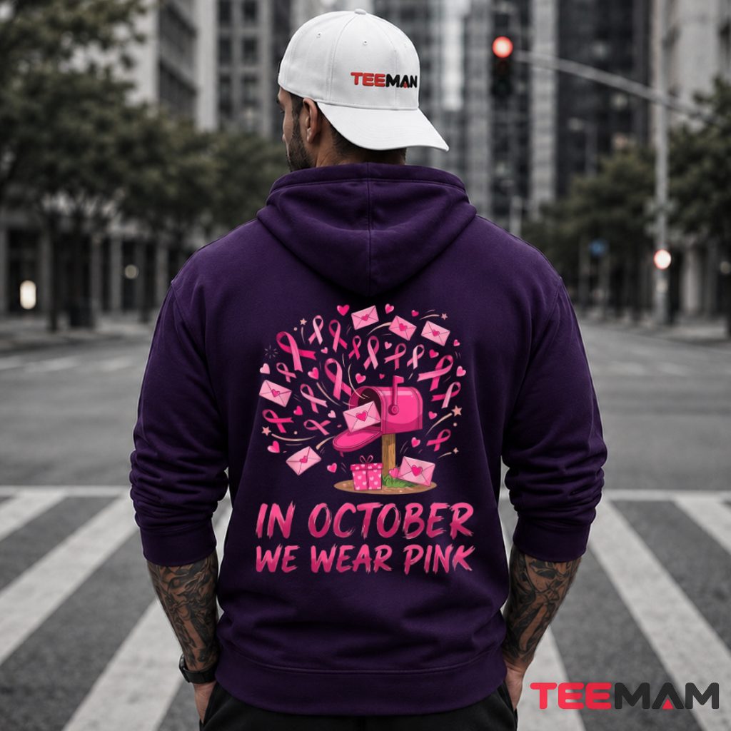 Mailbox Envelopes Gifts October Pink Ribbon Hoodie Mailbox Envelopes Gifts October Pink Ribbon Hoodie