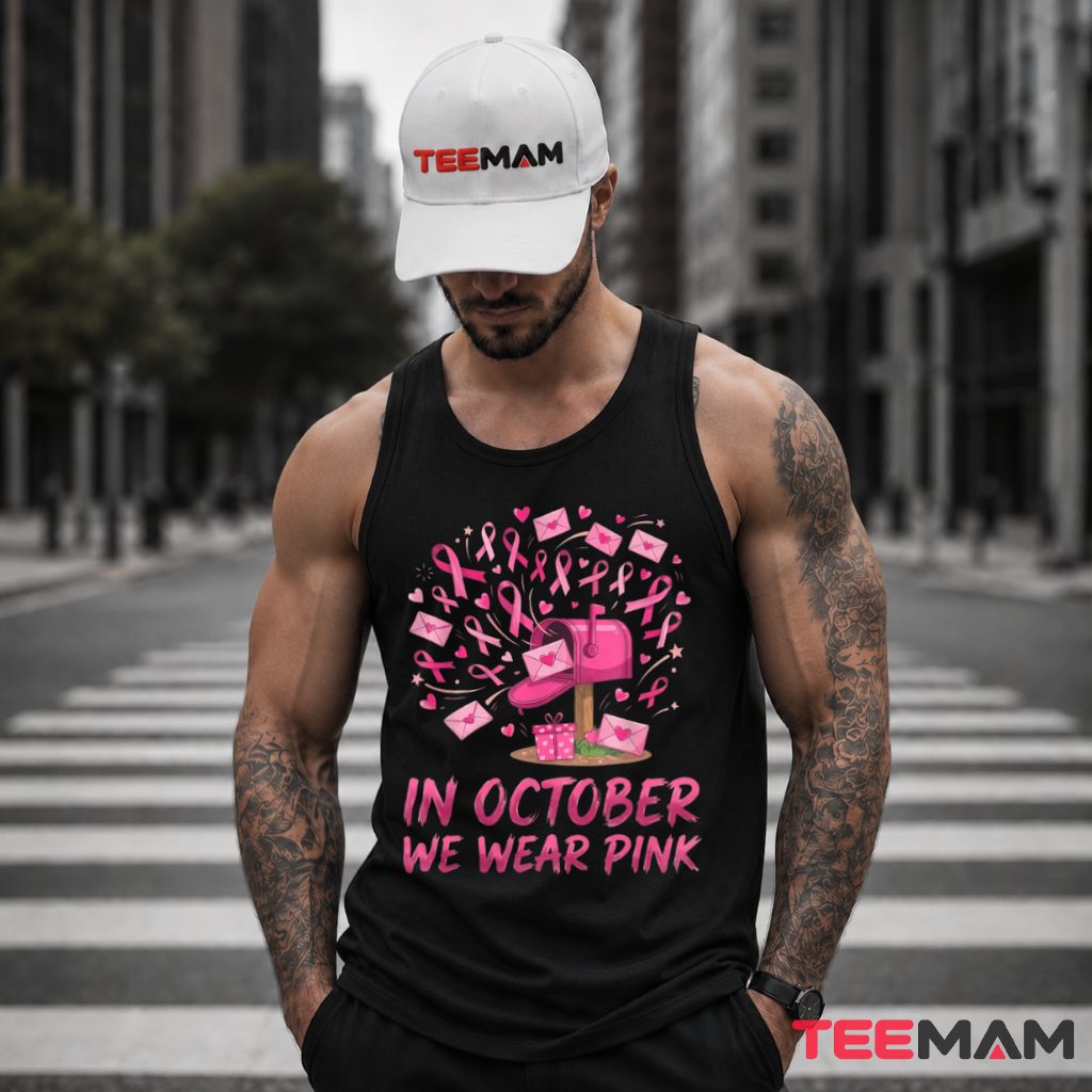 Mailbox Envelopes Gifts October Pink Ribbon Tank Top Mailbox Envelopes Gifts October Pink Ribbon Tank Top