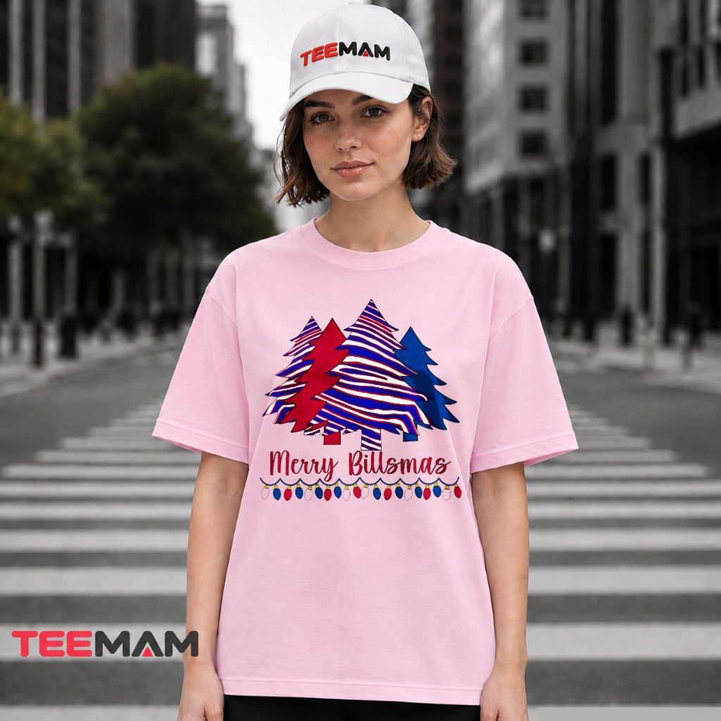 Merry Billsmas Christmas Tree Lights T-Shirt