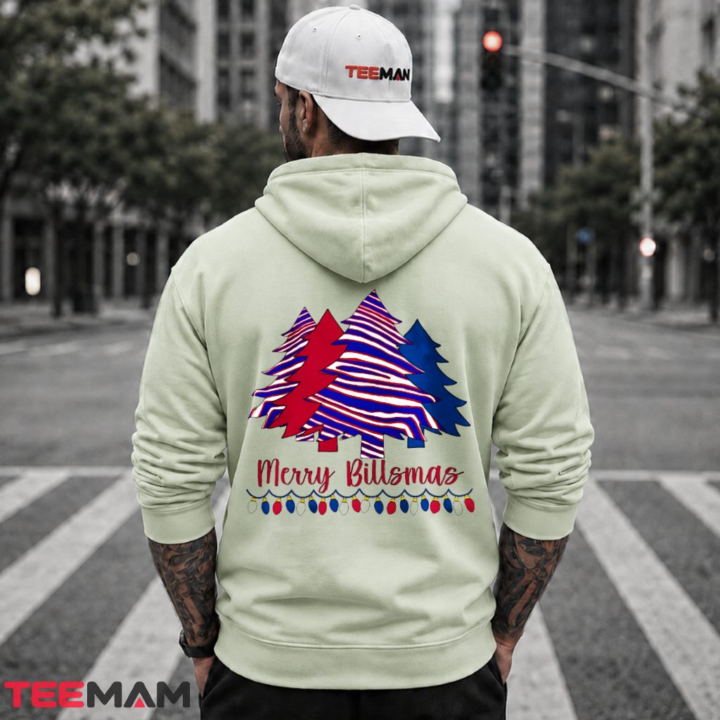 Merry Billsmas Christmas Tree Lights Hoodie Merry Billsmas Christmas Tree Lights Hoodie