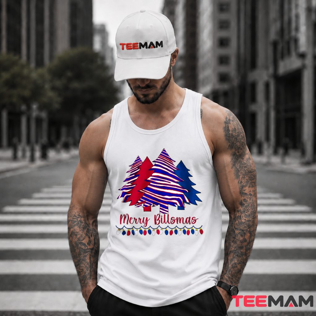Merry Billsmas Christmas Tree Lights Tank Top Merry Billsmas Christmas Tree Lights Tank Top