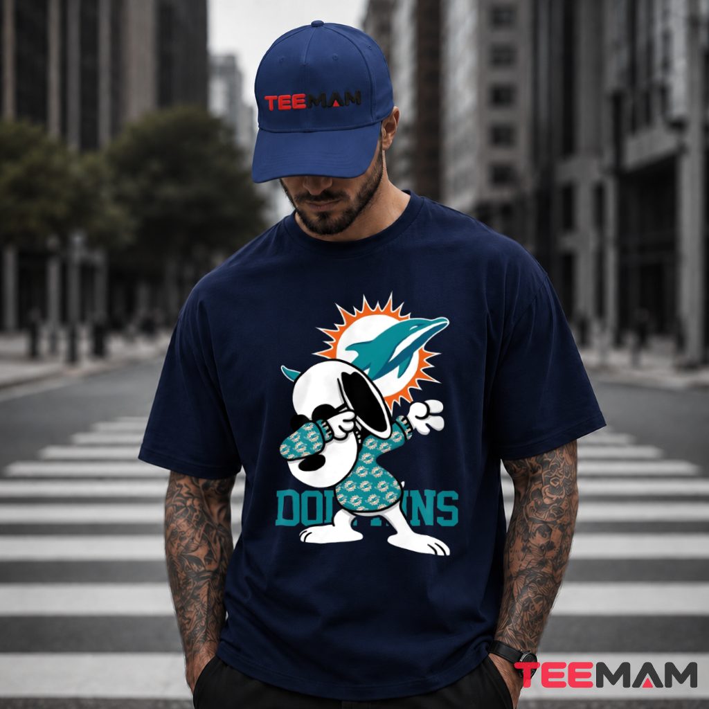 Miami Dolphins Snoopy Christmas Shirt