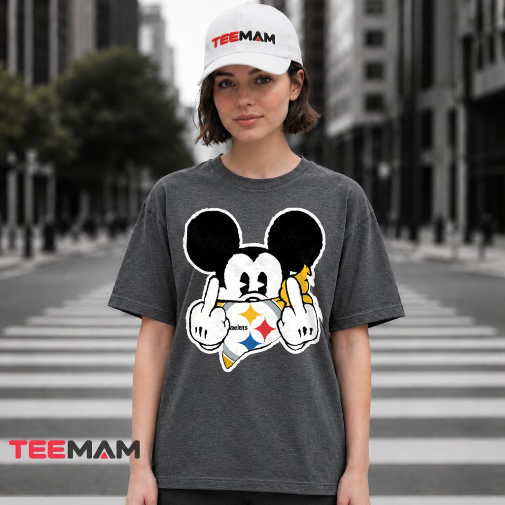 Mickey Mouse Steelers Funny Fan T-Shirt