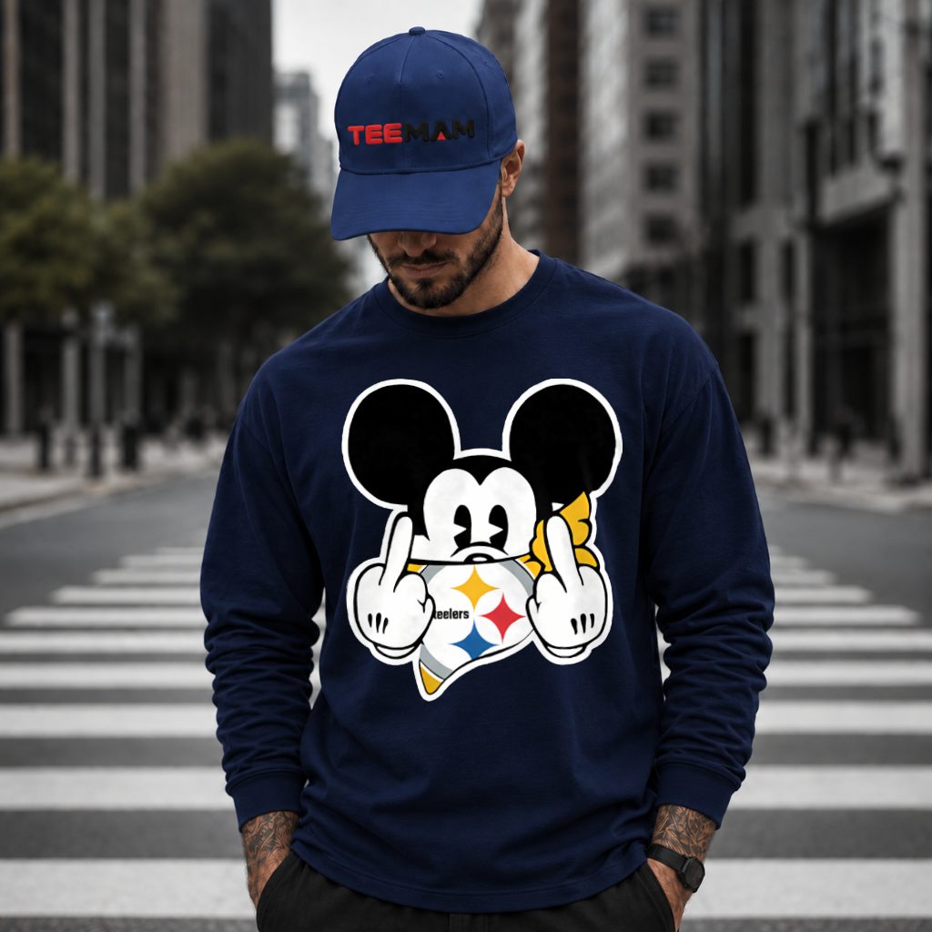 Mickey Mouse Steelers Funny Fan Long Sleeve Mickey Mouse Steelers Funny Fan Long Sleeve