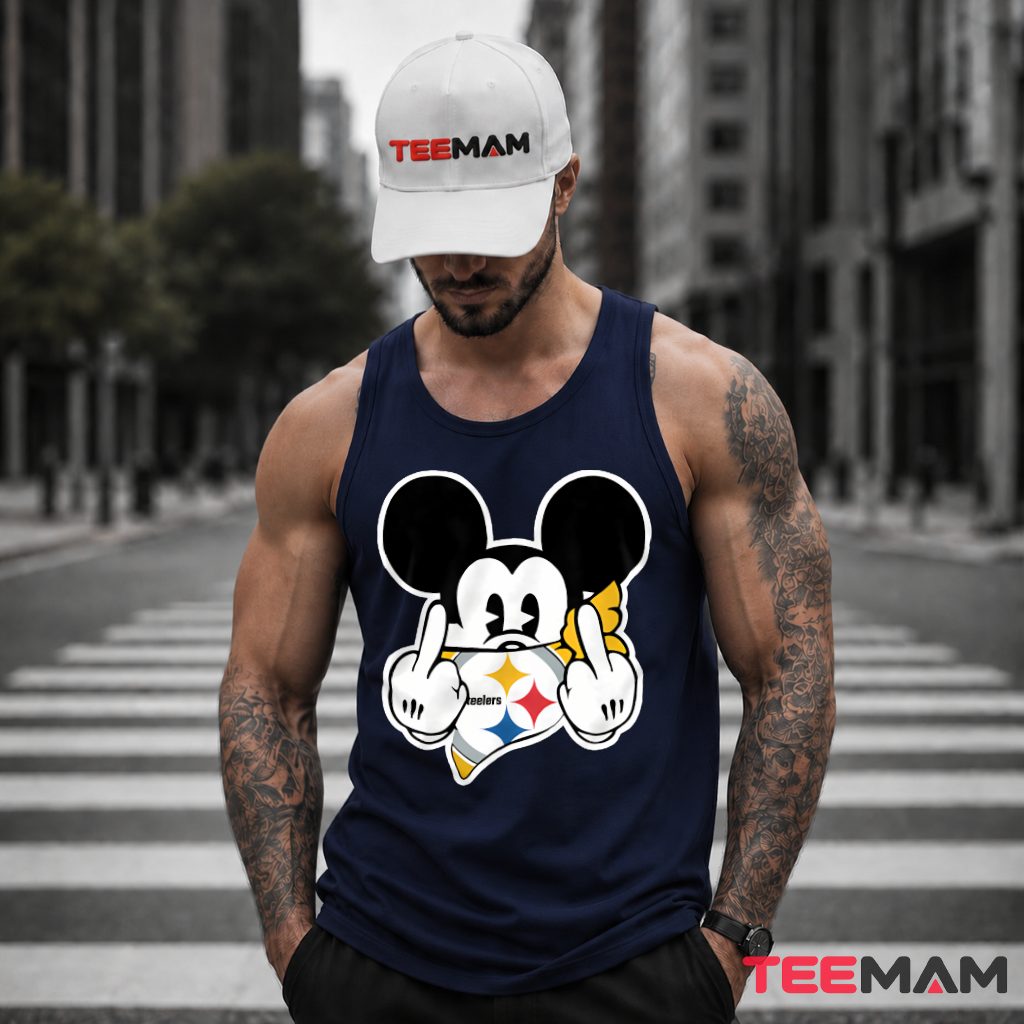 Mickey Mouse Steelers Funny Fan Tank Top Mickey Mouse Steelers Funny Fan Tank Top