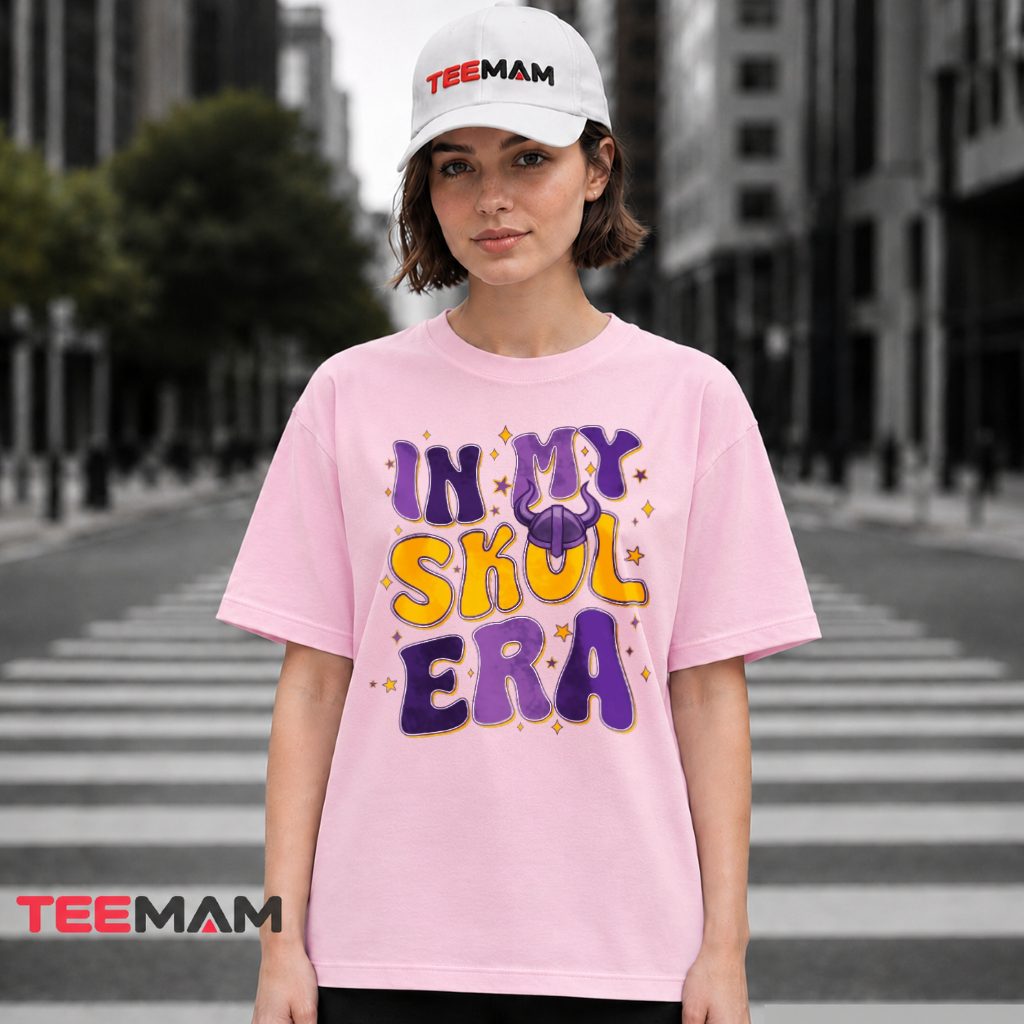 Minnesota Vikings Skol Era Retro T-Shirt