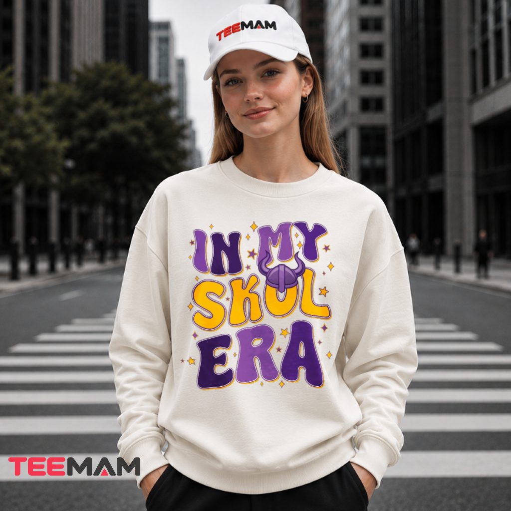 Minnesota Vikings Skol Era Retro Long Sleeve Minnesota Vikings Skol Era Retro Long Sleeve