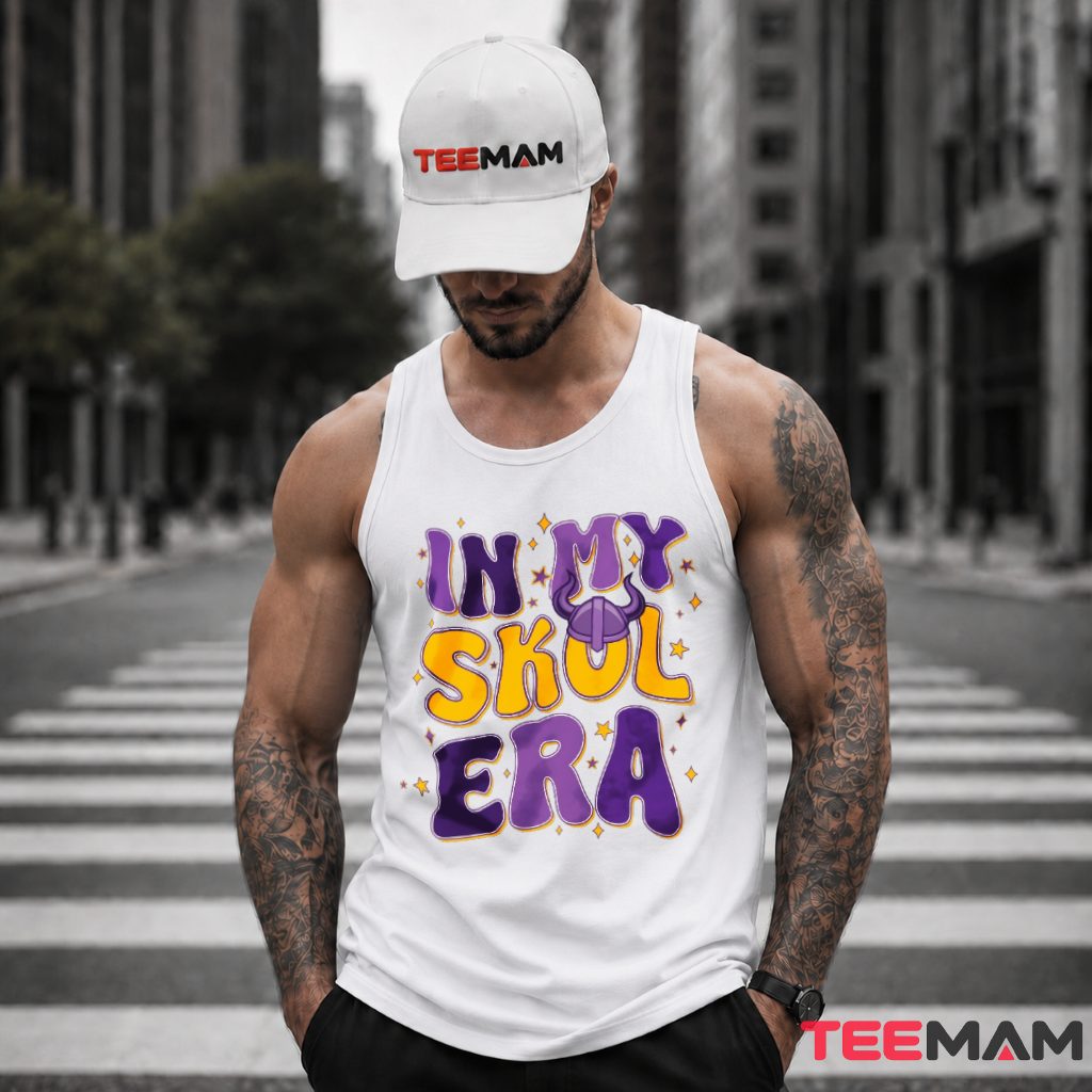 Minnesota Vikings Skol Era Retro Tank Top Minnesota Vikings Skol Era Retro Tank Top